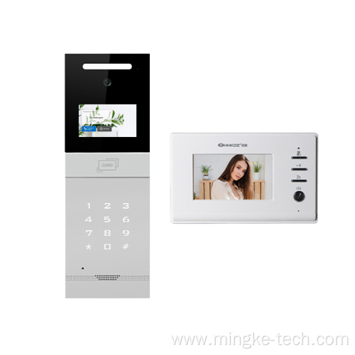 Home Security Video Door Phone Intercom TCP/IP System